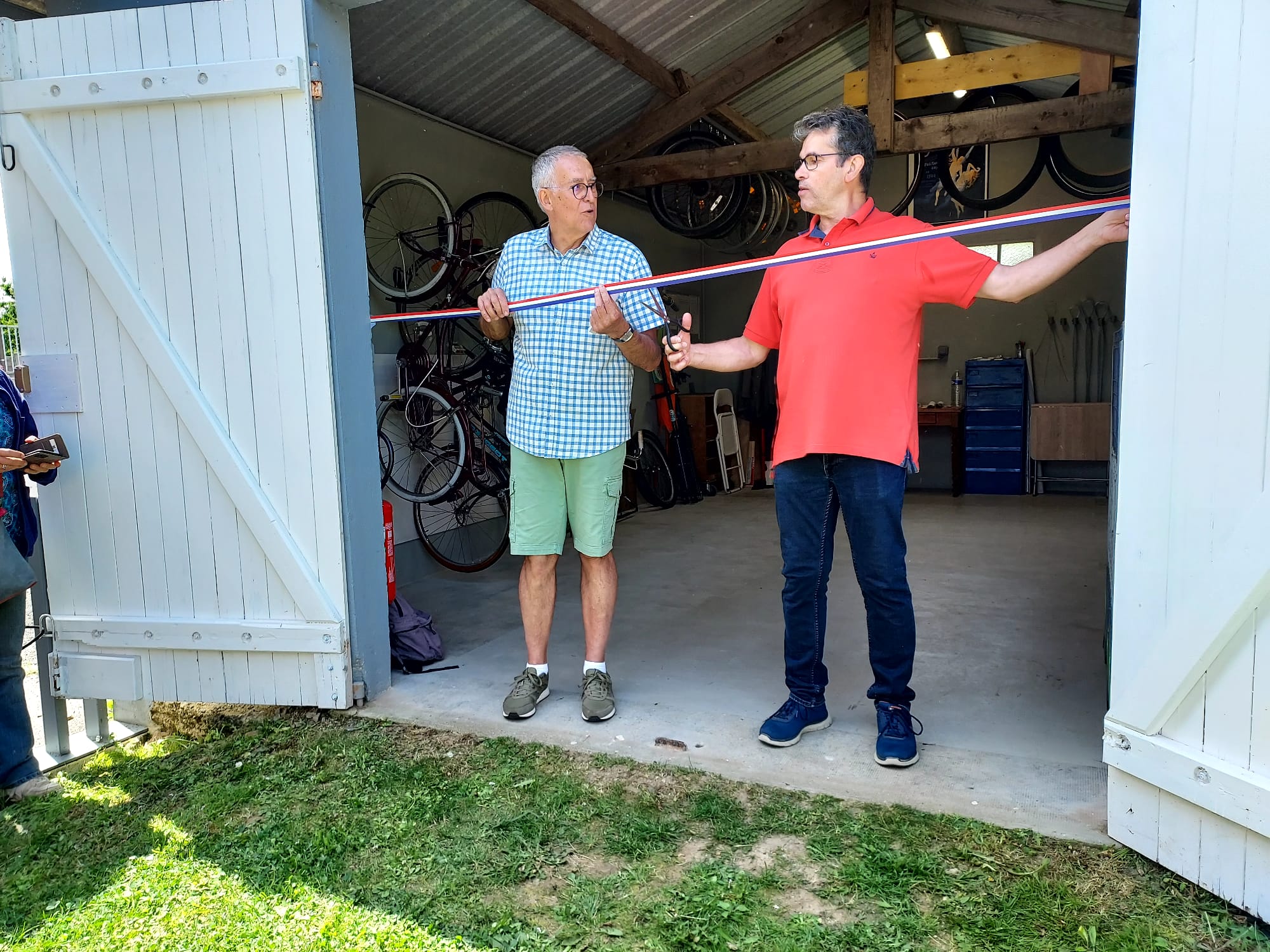 Inauguration de l&rsquo;atelier d&rsquo;auto-réparation d&rsquo;Etables