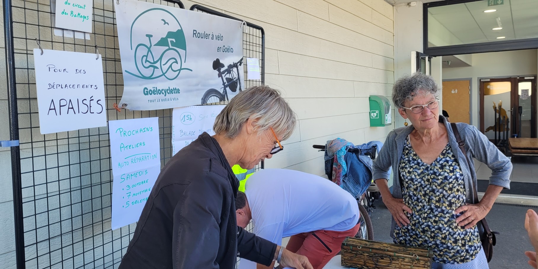 GoëloCyclette était présente aux forums de Pordic, Binic-Etables et Saint-Quay le 5 septembre 2026